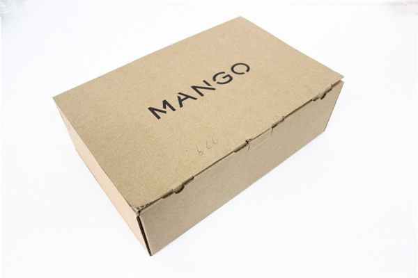 玖龍牛皮紙MANGO鞋盒