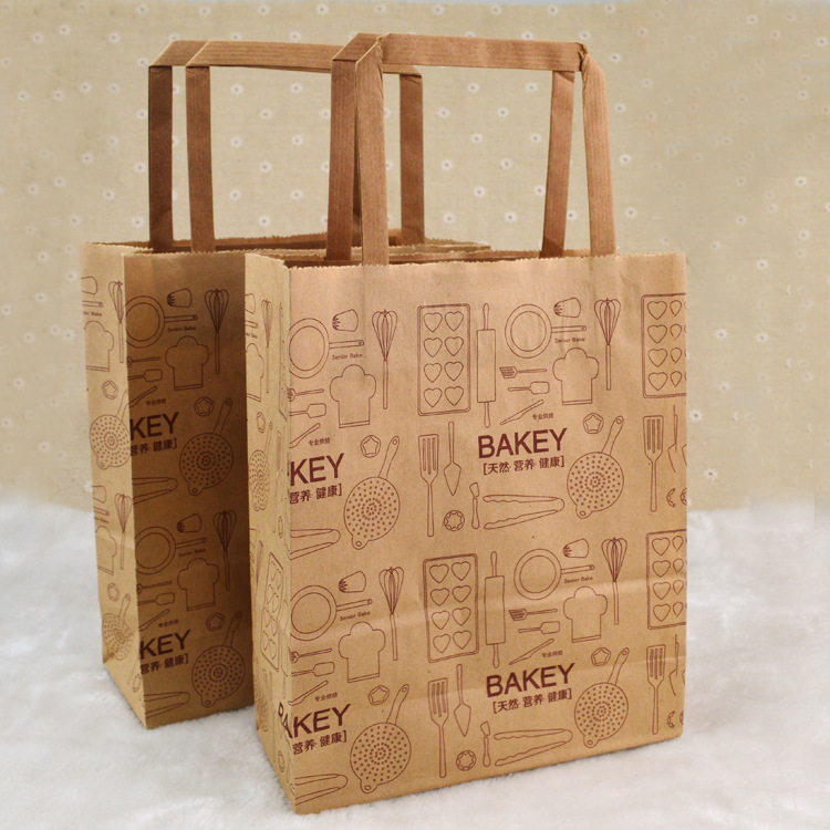 BAKEY牛皮紙手提袋 打包紙袋 外賣袋 禮品袋 打包食品包裝袋10個 圖片_高清大圖 - 阿里巴巴 - 1 BAKEY牛皮紙手提袋 打包紙袋 外賣袋 禮品袋 打包食品包裝袋10個 圖片_高清大圖 - 阿里巴巴 - 1